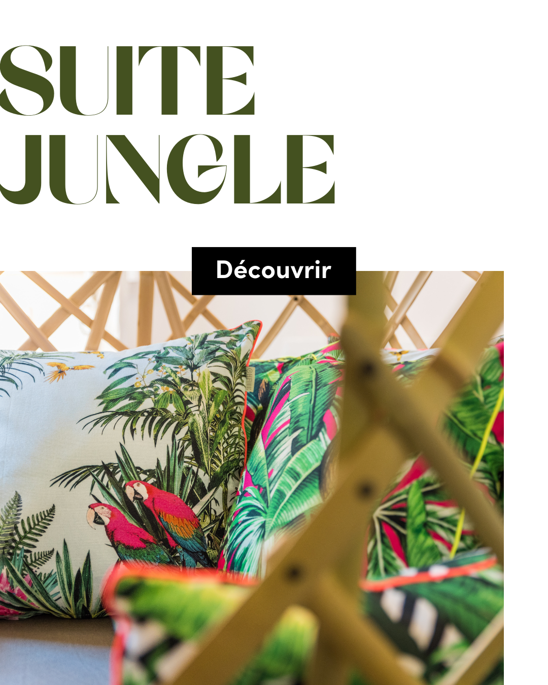 Cocon en bambou de l'Atelier Déambulons dans la Suite Jungle MiHotel 