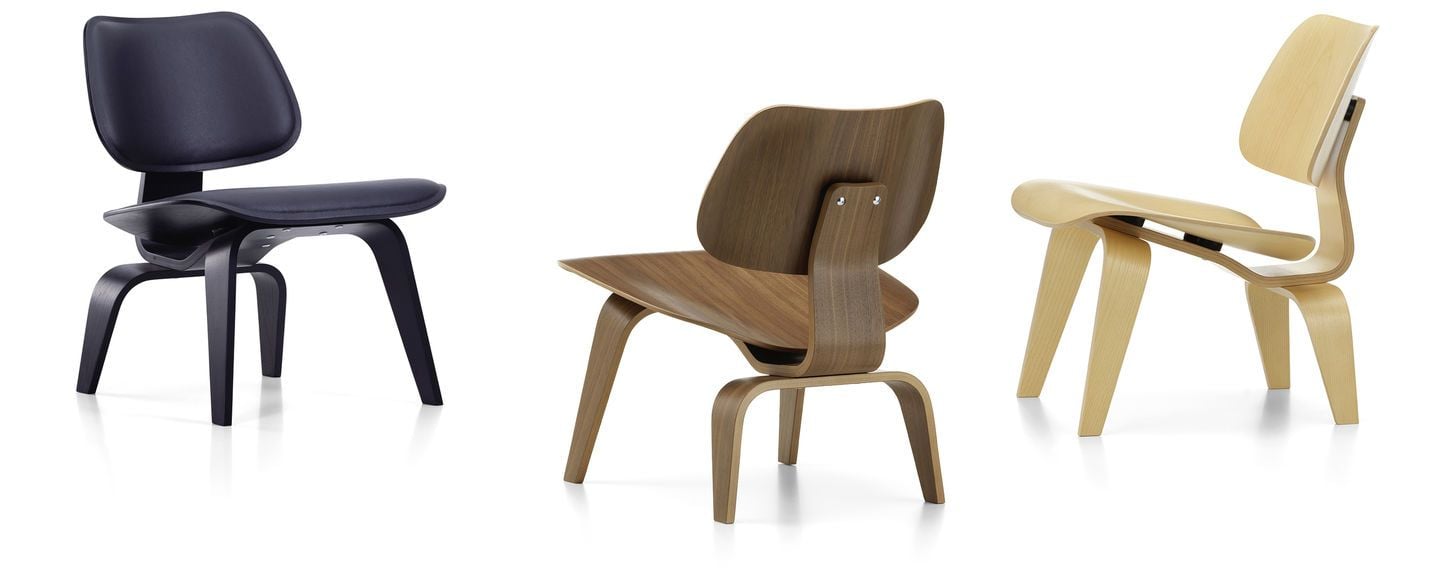 Lounge Chair Wood (LCW) de Charles et Ray Eames 